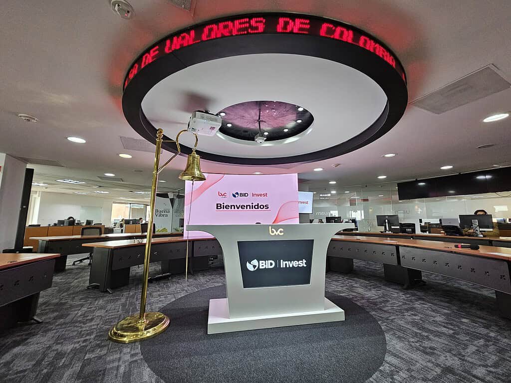 Bolsa de Valores de Colombia. 