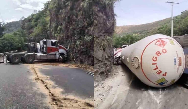 Accidente en la vía Bogotá - Girardot