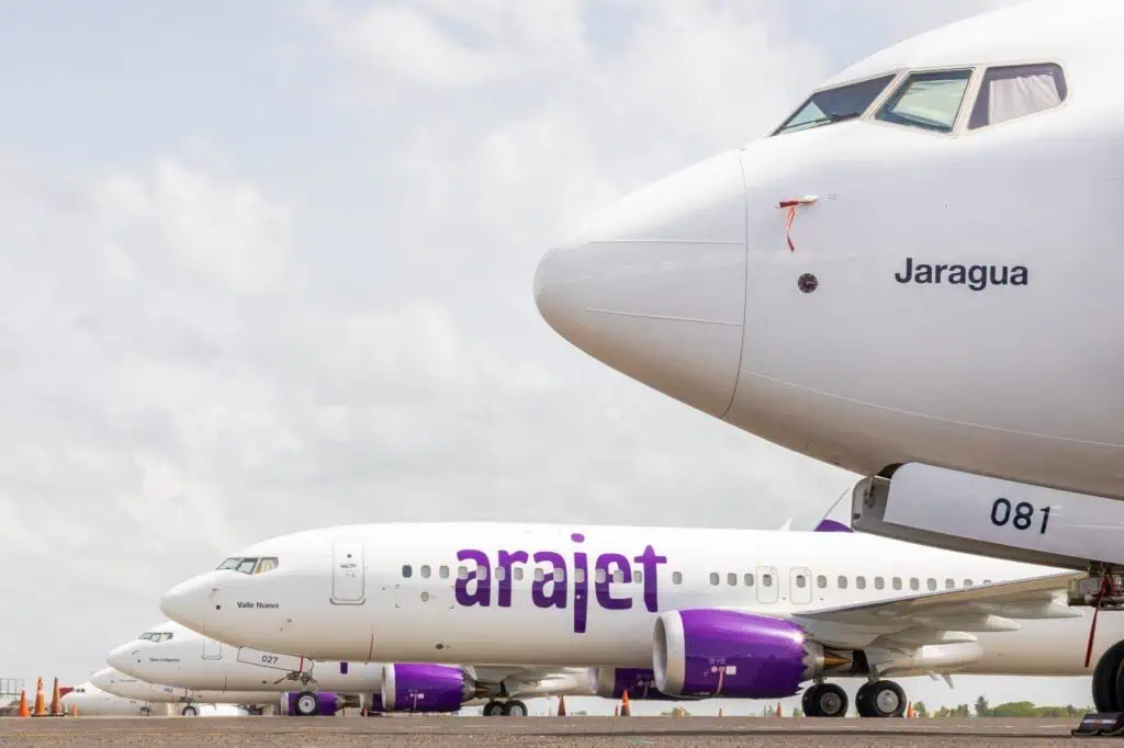 Entrevista | Arajet sigue inyectando inversión; aumentará vuelos en Colombia Arajet espera completar 30 aviones en 2027. Foto: cortesía Arajet.