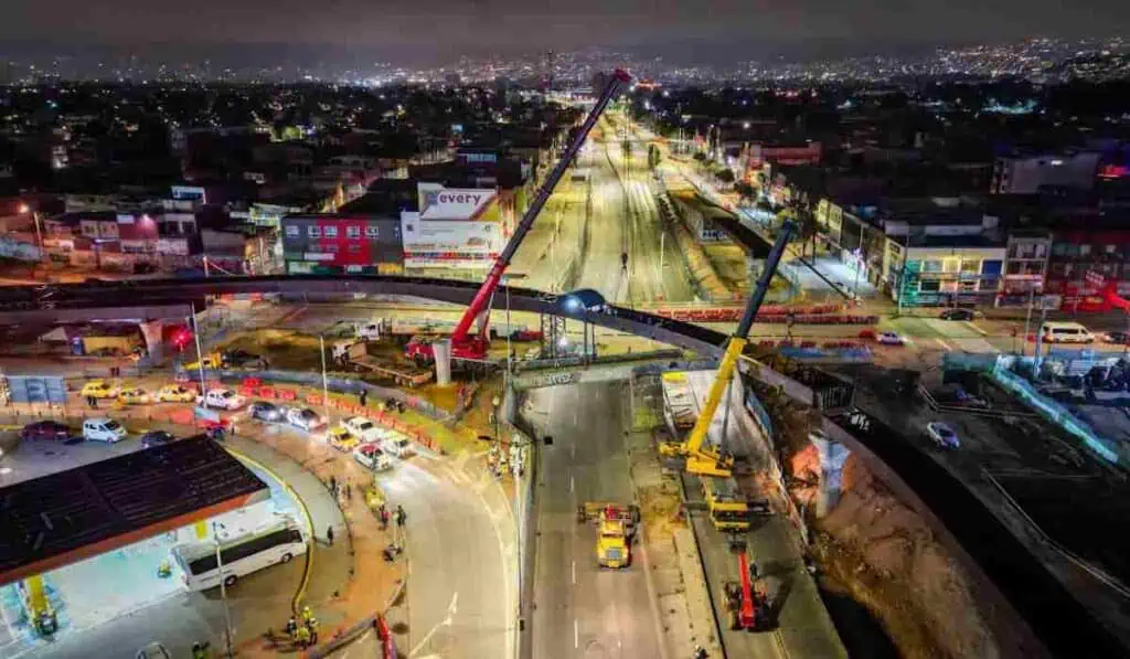 Megaproyecto en el sur de Bogotá que conectará la NQS y Av 68 tiene 57 % avance: ¿Cuándo la entregan? Avances en la construcción del nuevo puente de Venecia