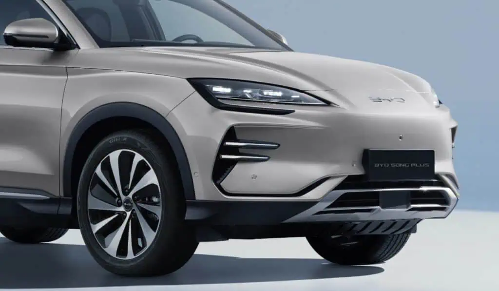 Las ventas de BYD en Reino Unido se disparan 880 % y marcan un récord histórico fuera de China BYD Song Plus EV.