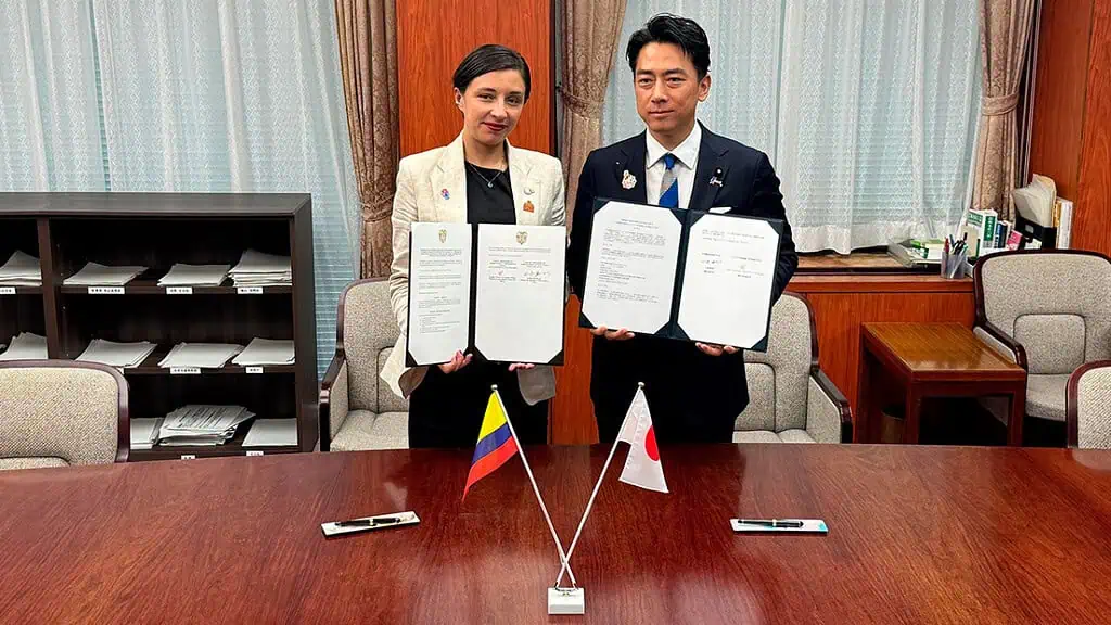 Colombia y Japón sellan memorando de cooperación agropecuaria y de innovación sostenible Colombia y Japón firmaron memorando de cooperación en agrotecnología, inversión y comercio
