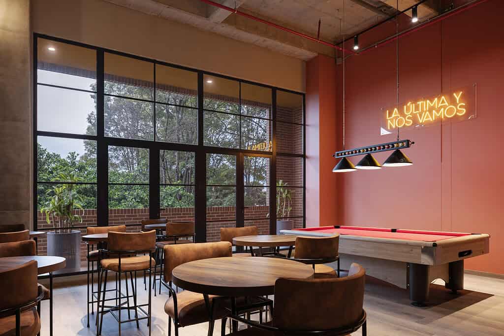 Espacio social en Udara Polo. Foto: cortesía OxoHotel.