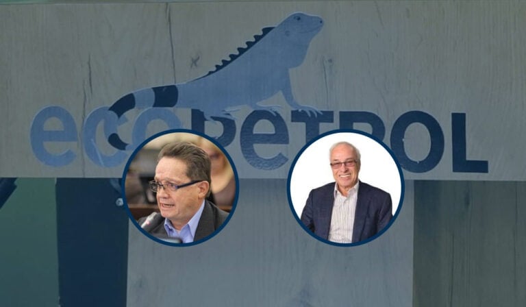 Guillermo García Realpe y Álvaro Torres Macías, miembros de la Junta Directiva de Ecopetrol