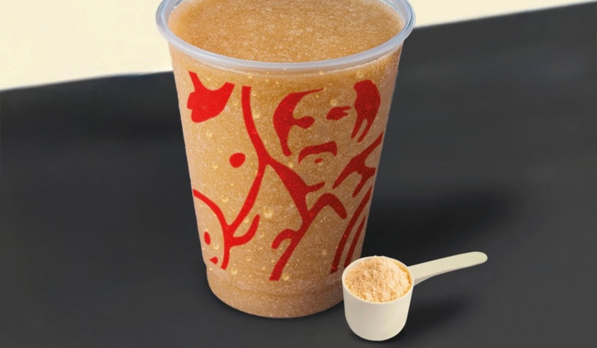 Frappé de café con proteína