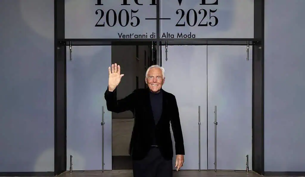 ¿Quién se quedará con la fortuna del fallecido Giorgio Armani? Giorgio Armani