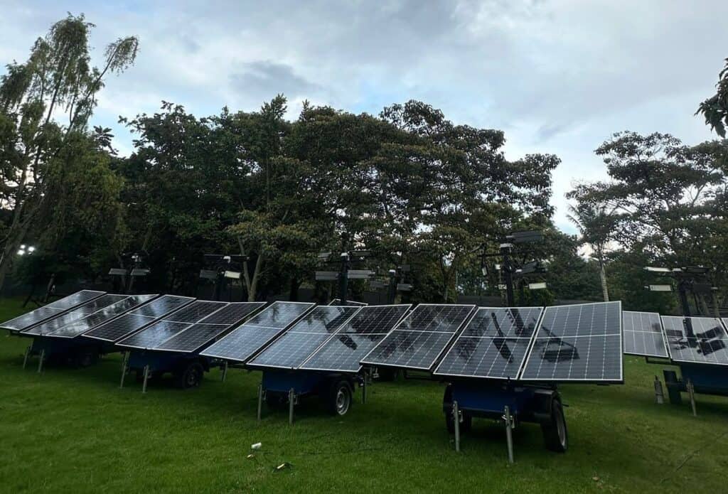 Granja solar Coke Studio. Foto: cortesía Coca-Cola Colombia. 