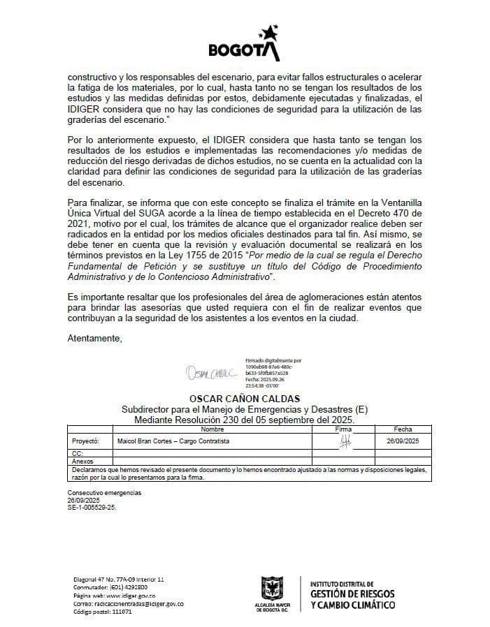 Detalles sobre el informe de Vive Claro. Foto: tomada de redes sociales.
