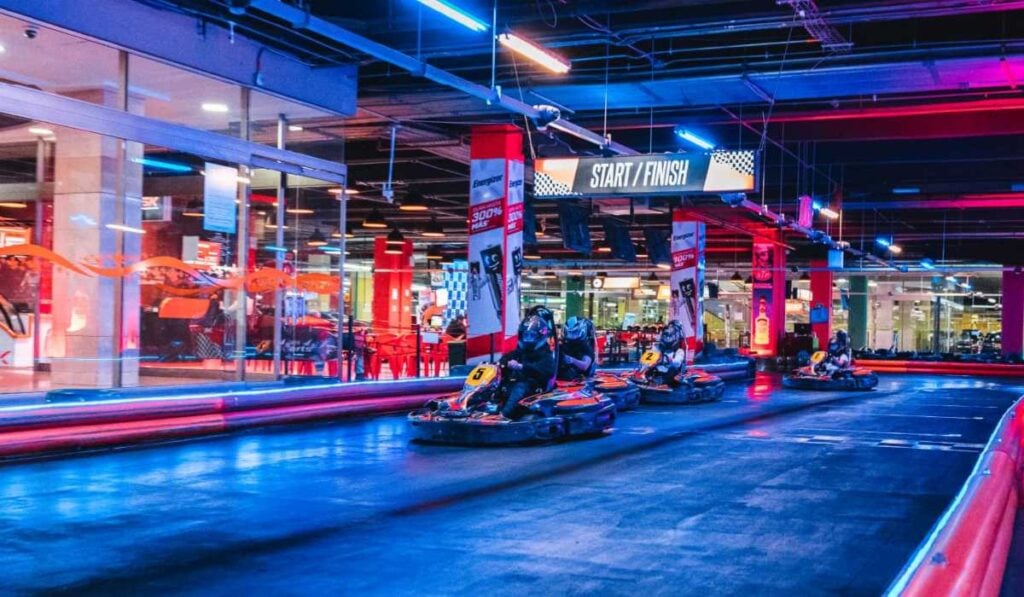 Karts eléctricos en Nuestro Bogotá.