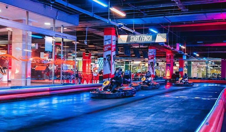 Karts eléctricos en Nuestro Bogotá.