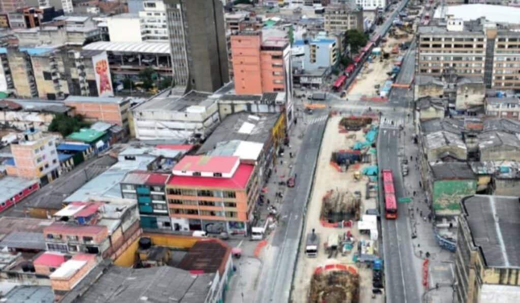 Habrá cierres en importante tramo de la Av Caracas por construcción del viaducto del Metro de Bogotá: durarán 5 meses