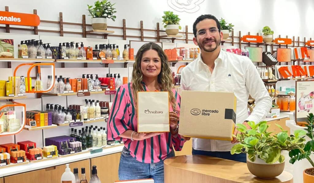 Natura llega a Mercado Libre