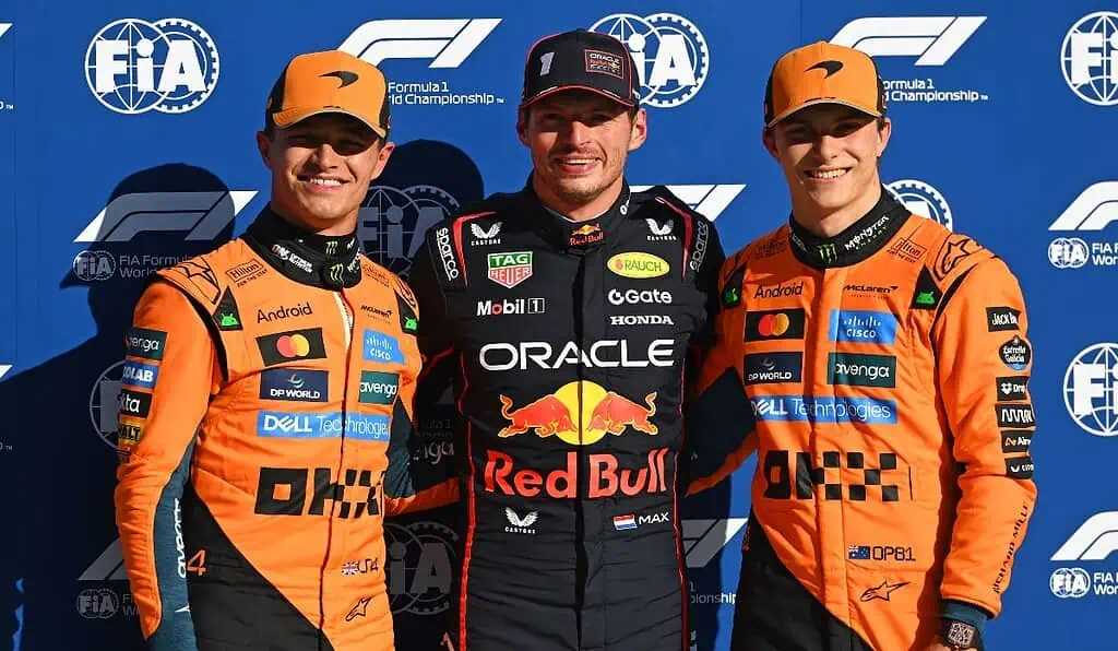 Este domingo se correrá el Gran Premio de Italia de la Fórmula 1: hora y canales en Colombia Red Bull saldrá primero en el Gran Premio de Italia, con Max Verstappen. Foto: Tomada del sitio web de la Fómula 1.