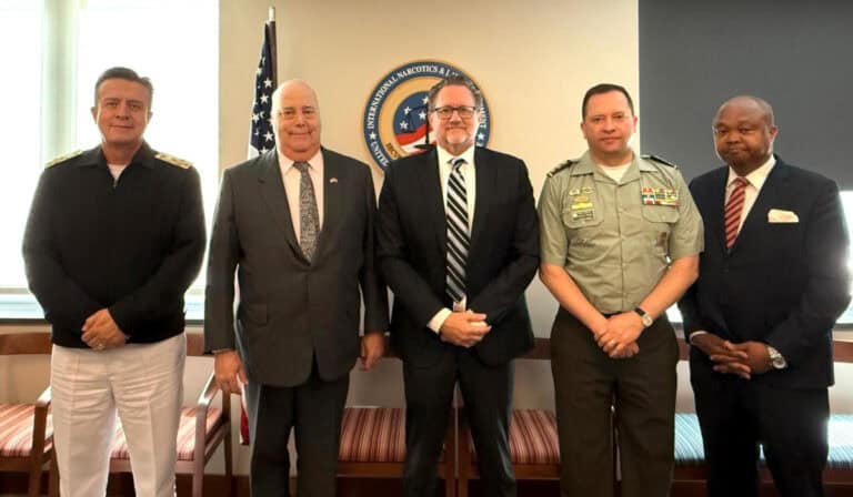 Reunión autoridades de Estados Unidos y Colombia