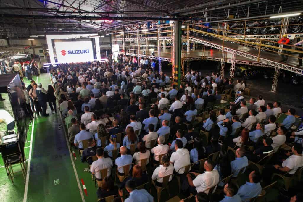 Suzuki realizó el 11 de septiembre un evento en su planta de Pereira