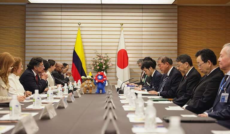 Visita del presidente Gustavo Petro a Japon
