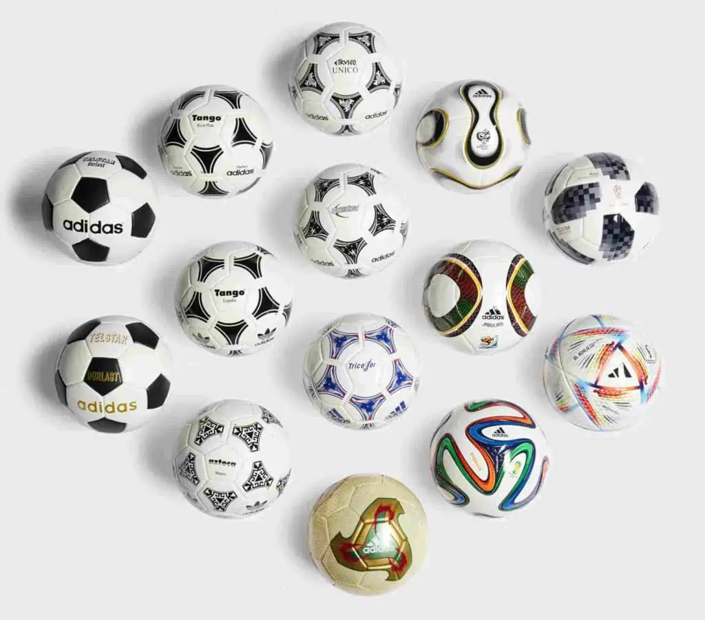 Adidas lanza su pelota 15 de los mundiales: Un negocio redondo que produce al año casi de a dos balones por cada habitante de Bogotá Este es el contrato de exclusividad que convierte a Adidas en socio de la FIFA para fabricar los balones del Mundial