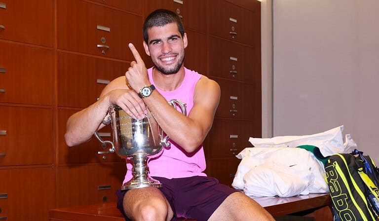 Fortuna de Carlos Alcaraz se valorizó en más de US$50 millones tras ganar el US Open