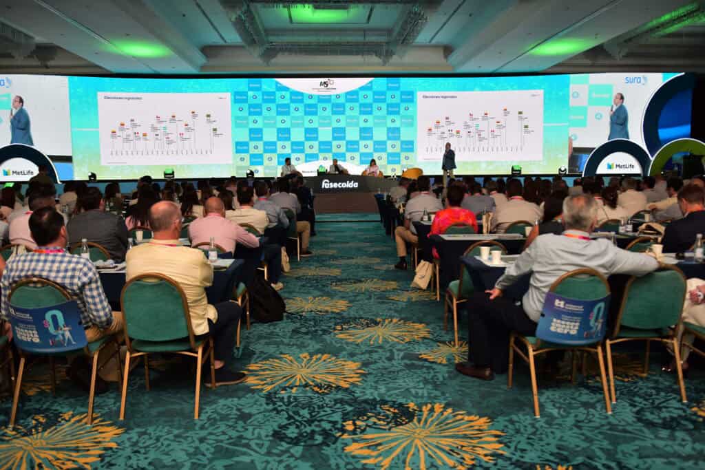 La Convención Internacional de Seguros 2025 reunió a más de 800 participantes entre aseguradoras, reaseguradoras, autoridades y expertos. Foto: Cortesía Fasecolda.
