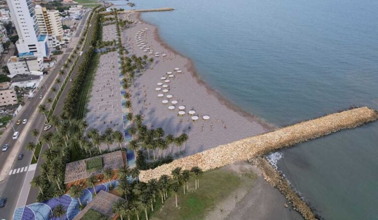 Así será el Gran Malecón del Mar de Cartagena, Colombia.