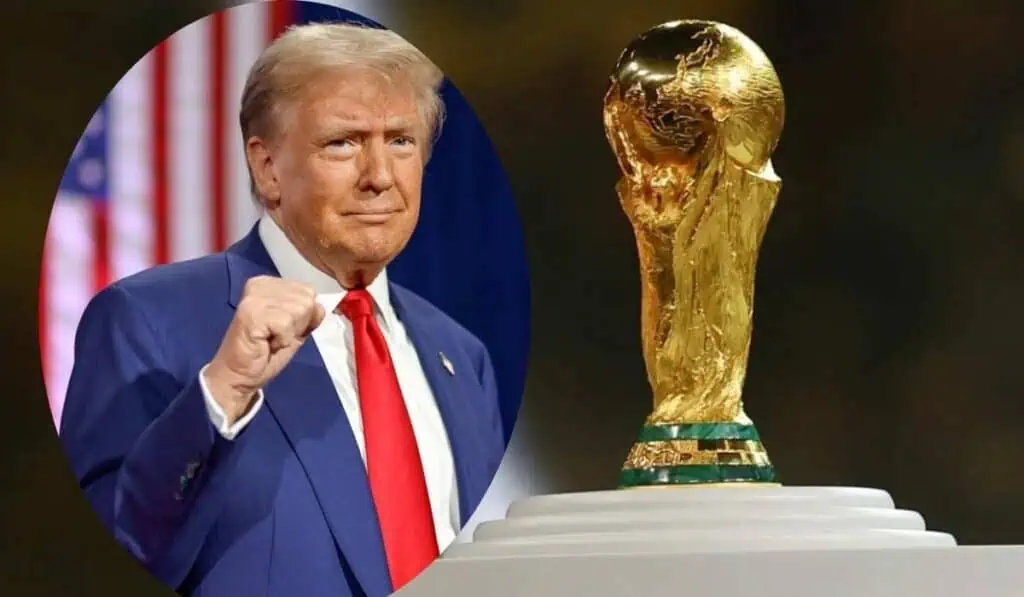 Trump anuncia visas “más rápidas” para quienes vayan al Mundial de 2026 Donald Trump amenaza con reubicar partidos del Mundial 2026: ¿Qué sedes se quedarían afuera?
