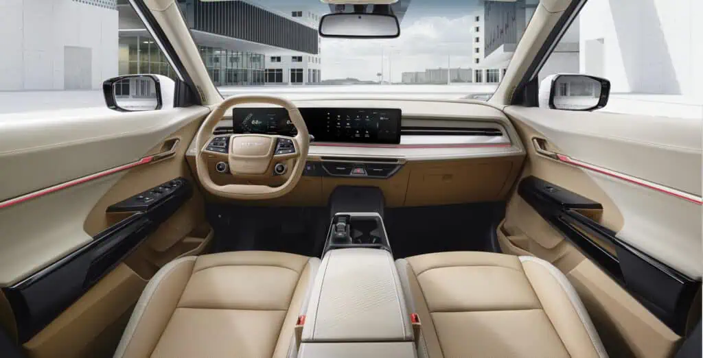 Coreana KGM lanzó la SUV Actyon en Colombia: precio y portafolio completo Interior de la KGM Actyon. Foto: cortesía.