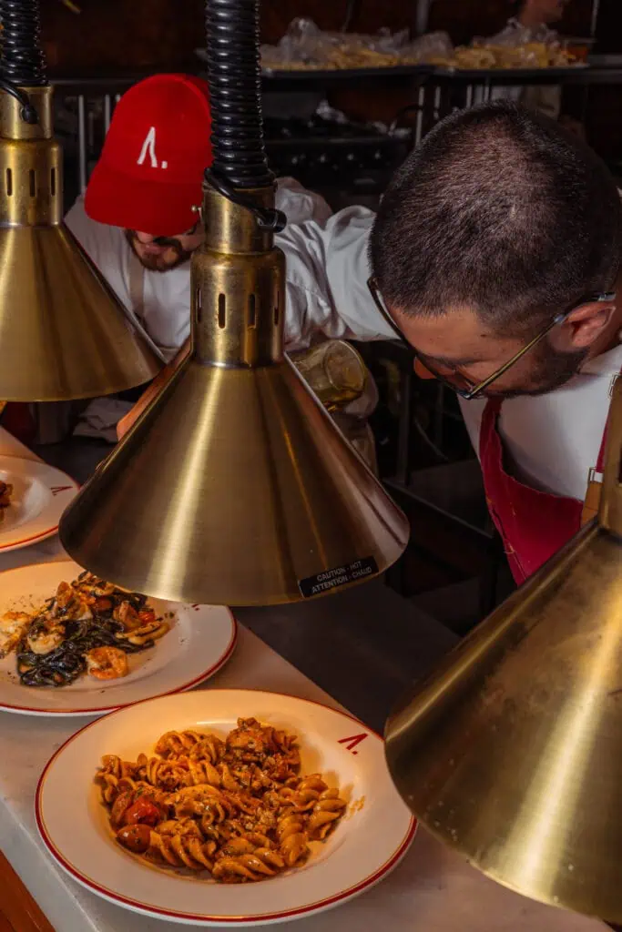 El exclusivo restaurante de comida italiana que ofrece platos de alta cocina desde $32.000 Pastas de Arrogante. Foto: cortesía.