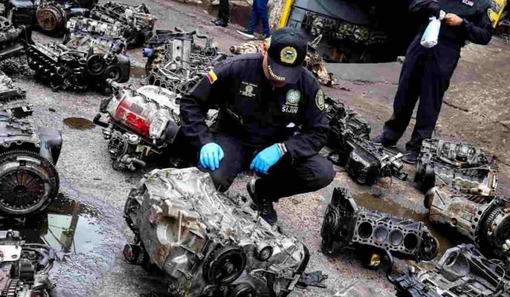 Cárcel para conductores que hagan cambios a sus vehículos con partes robadas