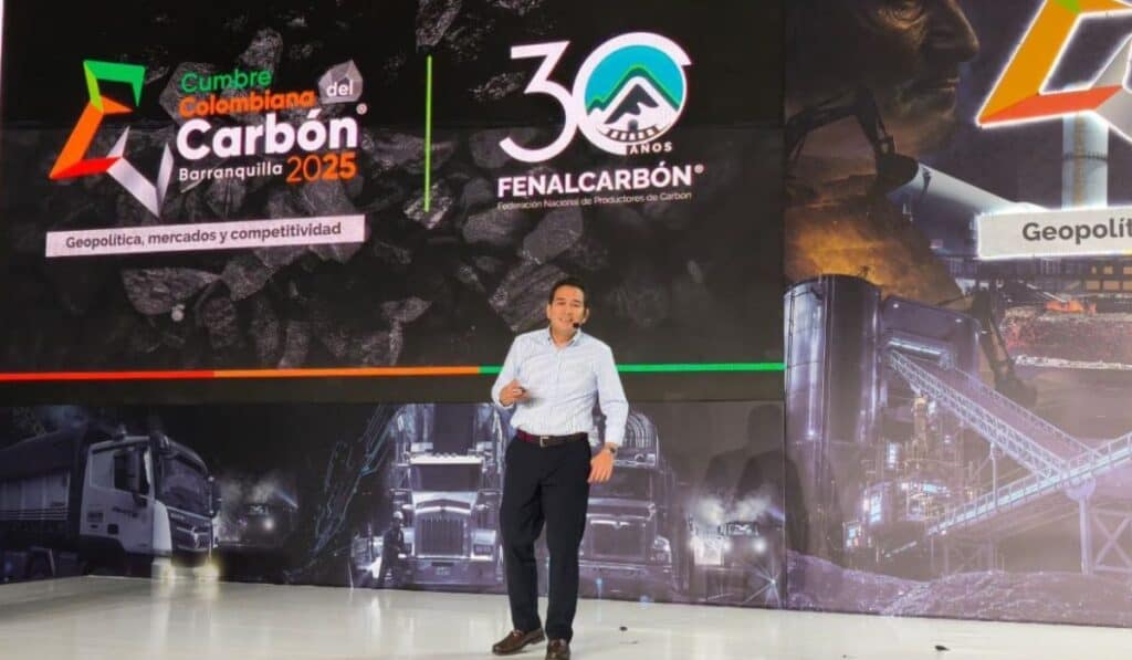 Entrevista | Fenalcarbón advirtió por altos impuestos y costos internos; destacó aporte de pequeña minería Carlos Cante, presidente de Fenalcarbon. Foto: Fenalcarbón.