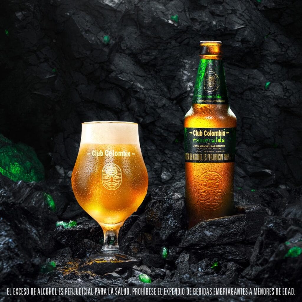 Bavaria y Juan Manuel Barrientos lanzan Club Colombia Esmeralda: habrá campaña para entregar 10 esmeraldas reales