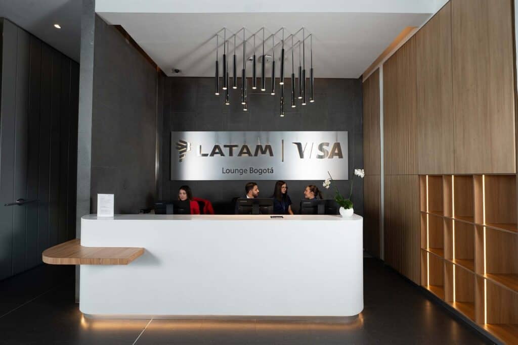Latam Lounge Bogotá. Foto: cortesía. 