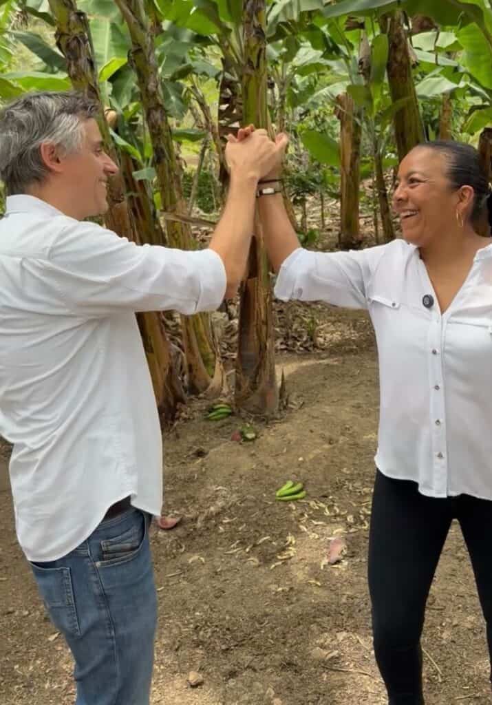 Carlos Calleja y Diana Cano 