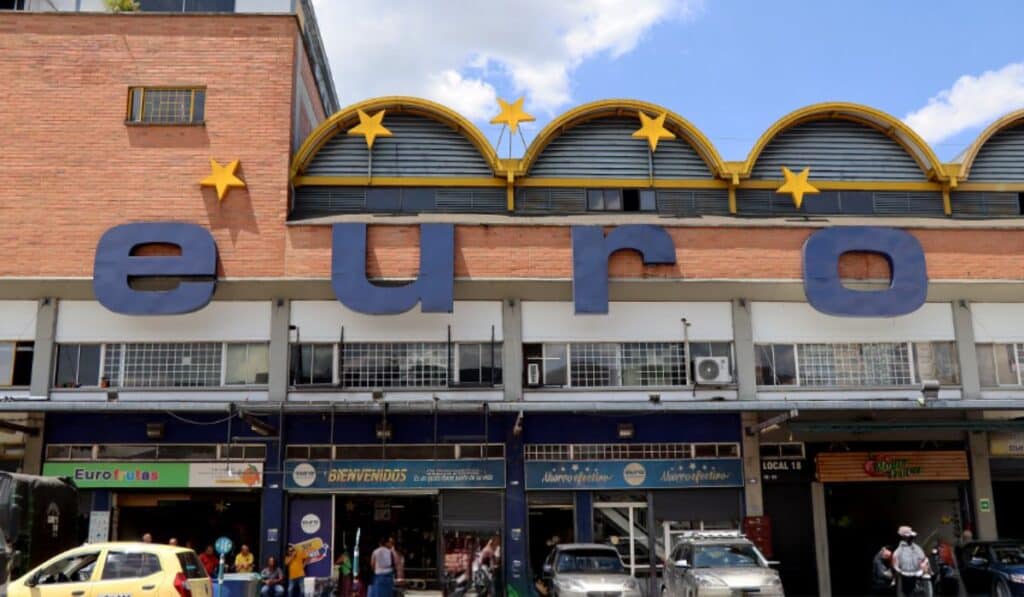 Euro en la Central Mayorista de Antioquia
