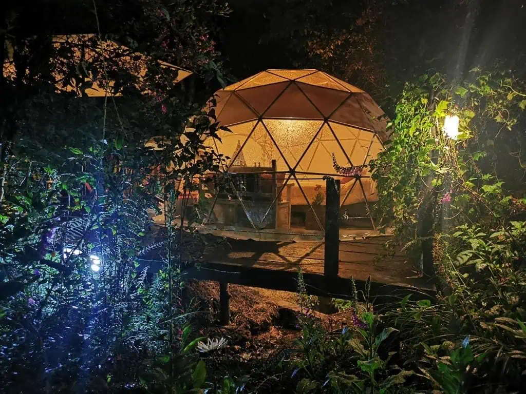 Cinco glampings cerca de Bogotá para pasar el puente festivo: Esto cuestan Fantasía Glamping. Foto: tomada de Booking.com.