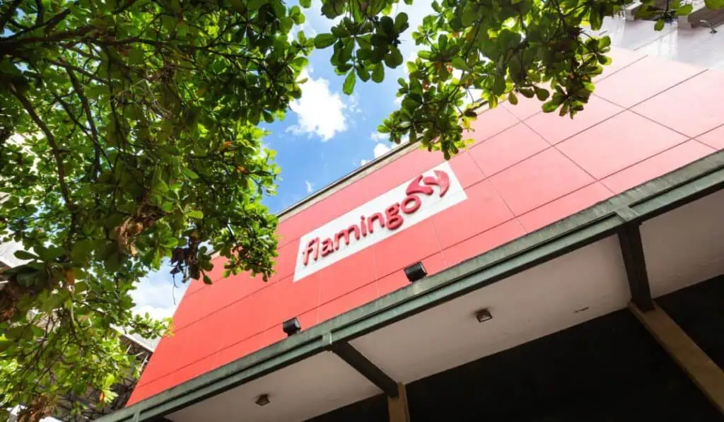 La tradicional cadena paisa que busca un salvavidas para evitar su quiebra: así están sus finanzas Flamingo buscará plazos para pagar a sus acreedores, tras solicitud de recuperación emmpresarial. Foto: sitio web de Flamingo.