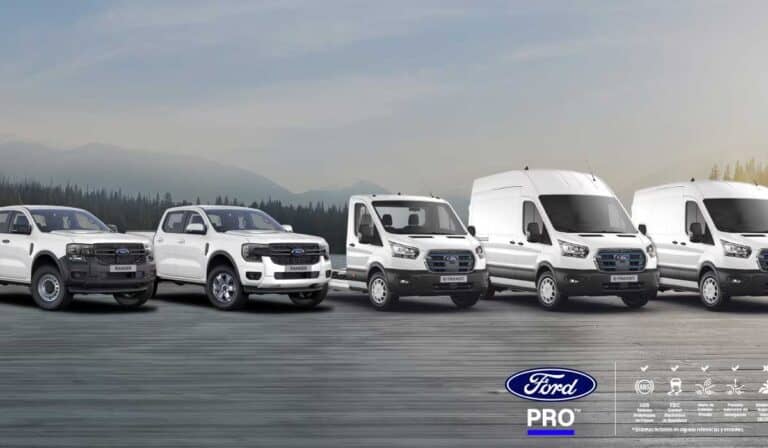Ford Pro representa el 47 % de las ventas globales de Ford en Estados Unidos y Europa