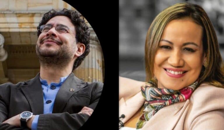 Iván Cepeda y Carolina Corcho