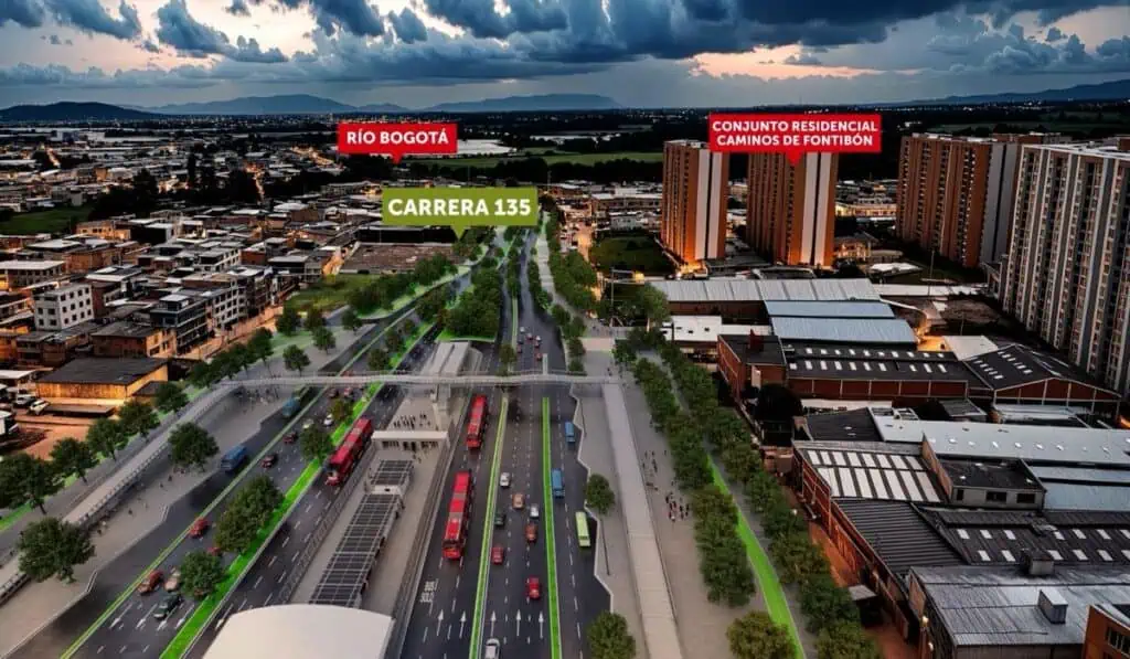 Así será el megaproyecto de La Nueva 13 en Bogotá; Alcaldía anunció licitación de cuatro tramos La Nueva 13