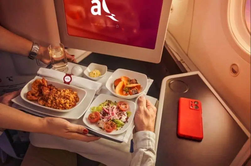 Insignia by Avianca, la nueva experiencia Business Class en vuelos hacia y desde Europa Foto: la propuesta culinaria de Insignia by Avianca