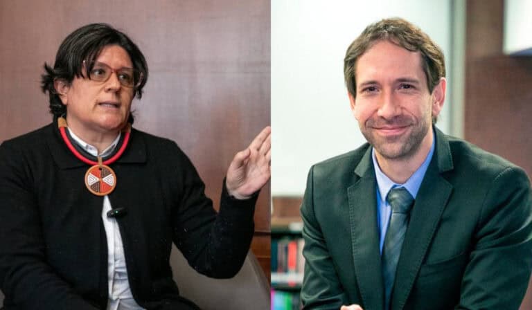 Laura Moisá y Mauricio Villamizar, codirectores del Banco de la República