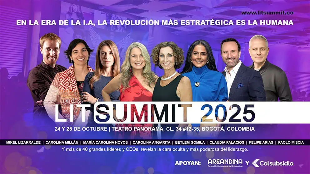 Llega a Bogotá el Lit Summit: habrá más de 40 conferencistas nacionales e internacionales Habrá conferencistas nacionales e internacionales. Foto: cortesía.