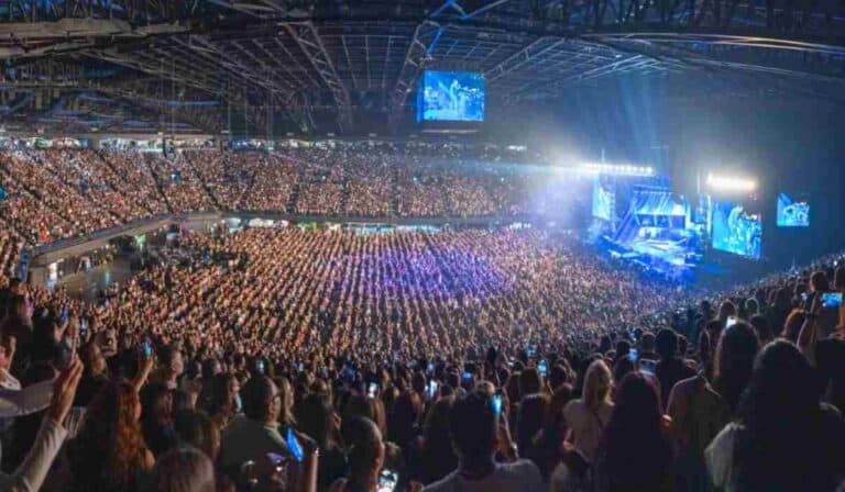 Logística para el concierto de David Guetta en MedPlus