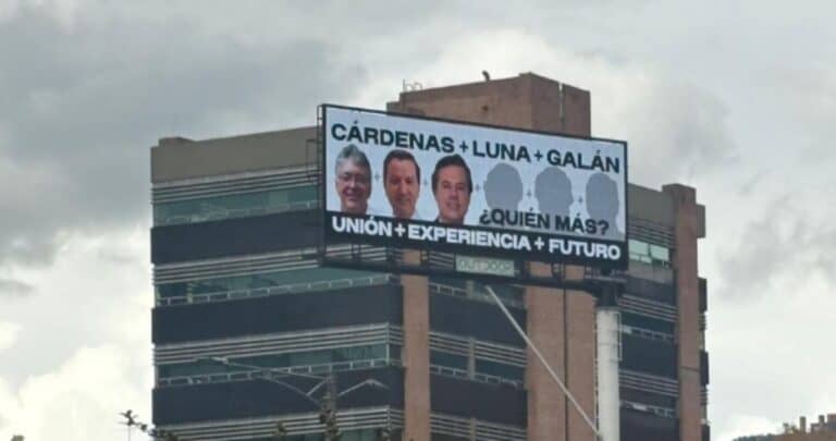 David Luna, Mauricio Cárdenas y Juan Manuel Galán