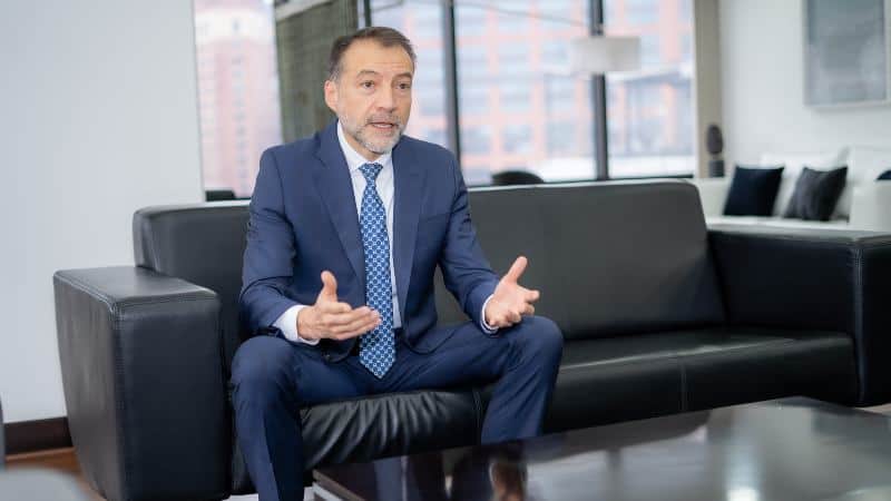 Mauricio Paz, director ejecutivo responsable por el sector de construcción e infraestructura de la Banca Corporativa y de Inversión BBVA Colombia 2