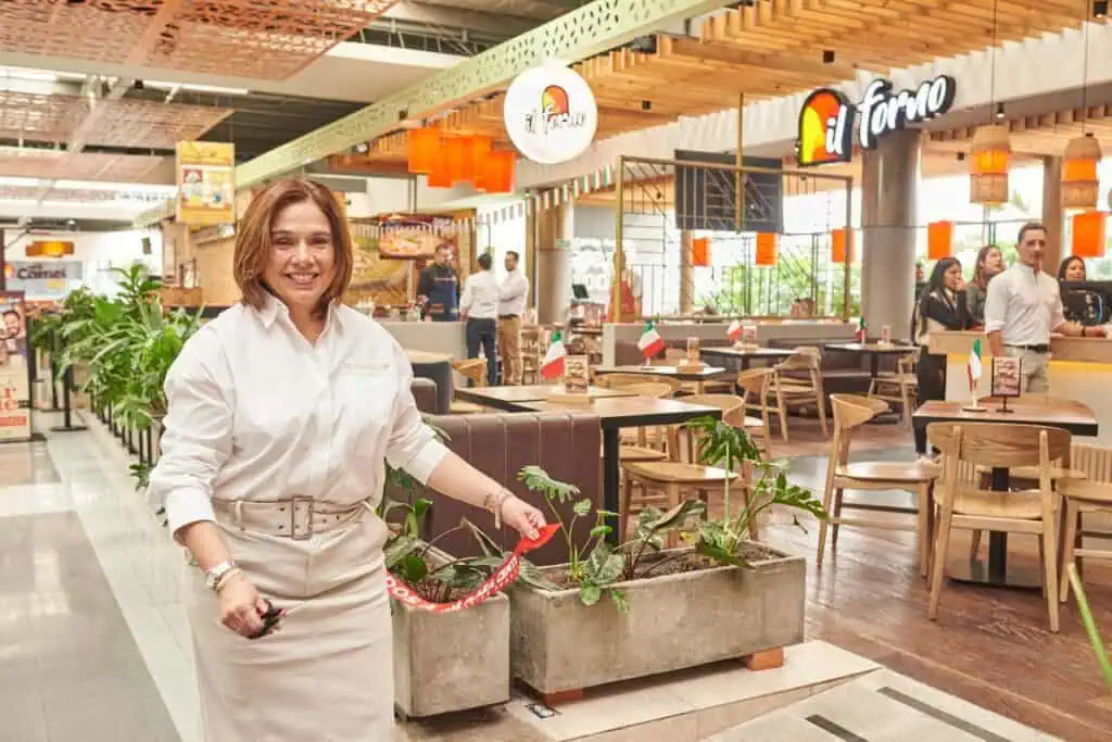 La cadena de restaurantes italianos más grande del país que ya factura más de $130.000 millones al año Mónica Llanos, gerente general del grupo La Receta. Foto: cortesía.