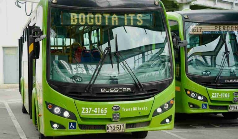 Nueva flota de buses eléctricos que tendrá Transmilenio y beneficiará a Bogotá y Soacha