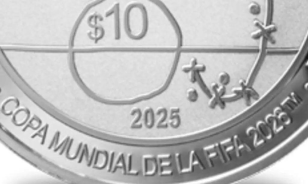 Lanzan nueva moneda para el mundial 2026: Este es su valor y fecha de circulación Nueva moneda del mundial 2026