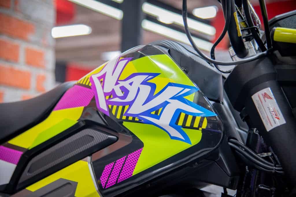 La Honda Navi se ha consolidado como uno de los modelos más exitosos en Colombia y la región. Foto: cortesía Honda.