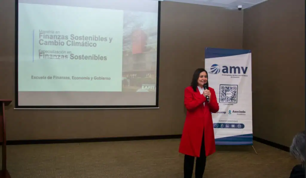 EAFIT lanza la primera maestría y especialización en finanzas sostenibles y cambio climático de América Latina Presentación de los nuevos programas de EAFIT (1)
