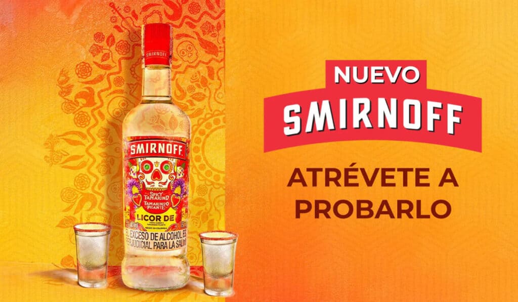 Smirnoff apuesta por el sabor picante y la autenticidad para conquistar la temporada de Halloween Producto Smirnoff tamarindo